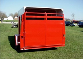 Single Axle Cattle Trailers