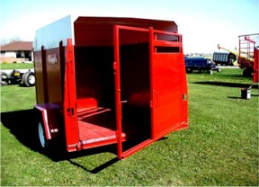 Single Axle Cattle Trailers